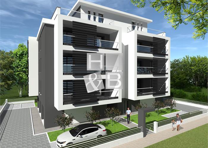 ATTICO U5 su 2 livelli con TERRAZZO e BALCONI 
